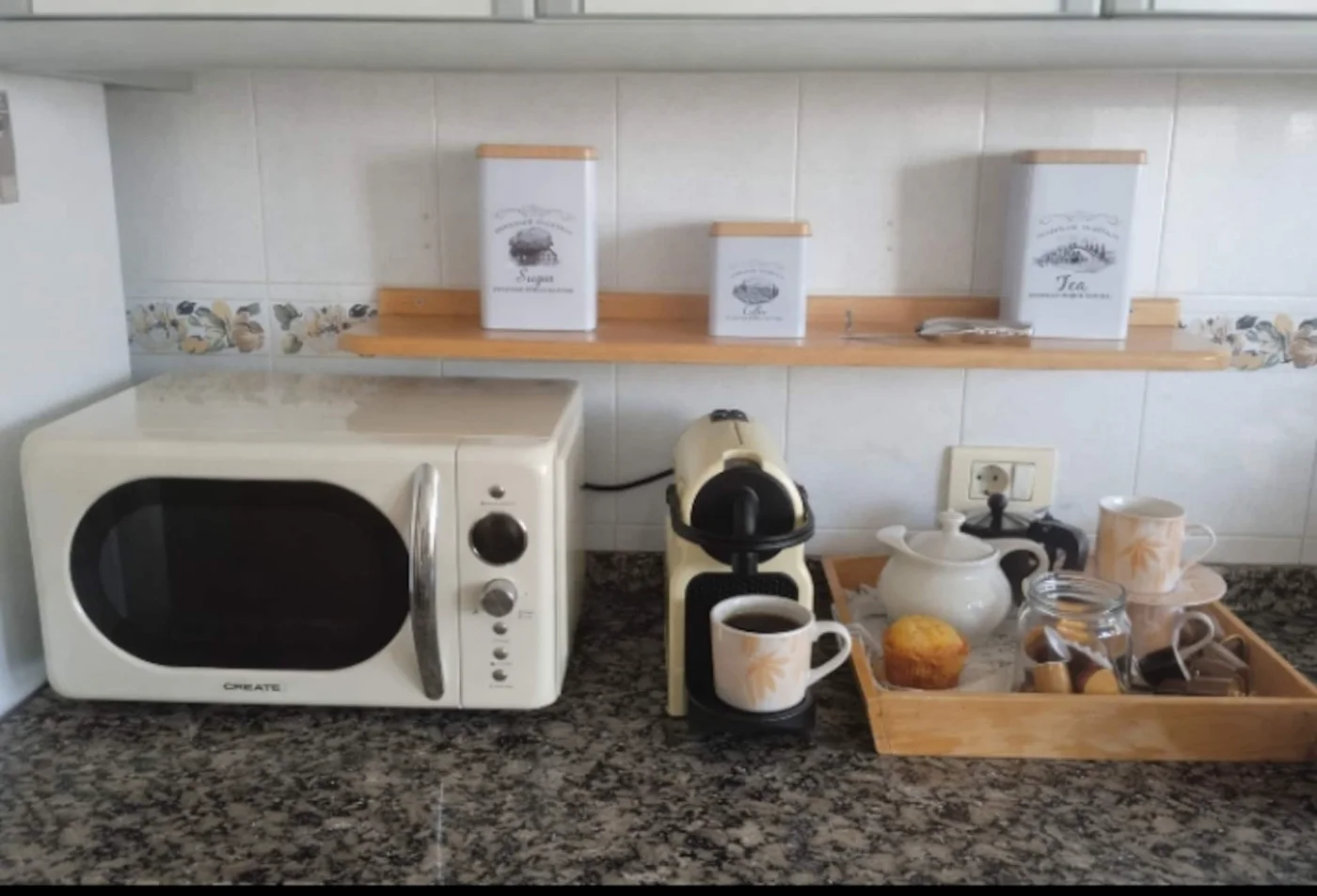 Rincón del café en la cocina